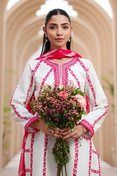 Maria B | Luxury Pret 25 | DW-EA25-60 -  Maria B Ladies Clothes - Original Designer Dress - House of Maryam