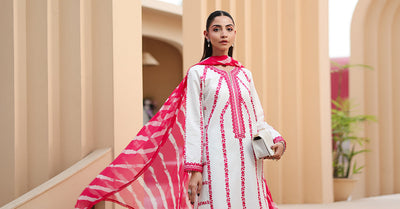 Maria B | Luxury Pret 25 | DW-EA25-60 -  Maria B Ladies Clothes - Original Designer Dress - House of Maryam