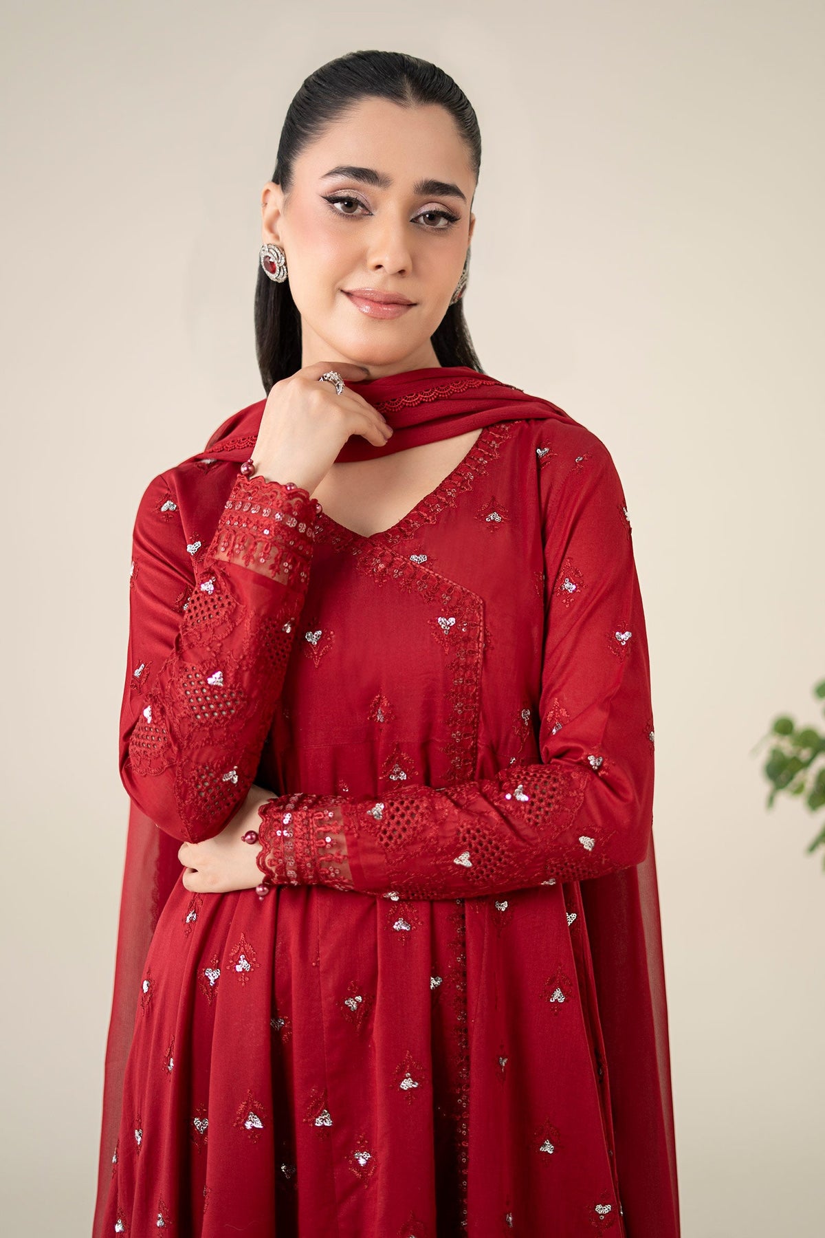 Maria B | Luxury Pret 25 | DW-EA25-61 -  Maria B Ladies Clothes - Original Designer Dress - House of Maryam