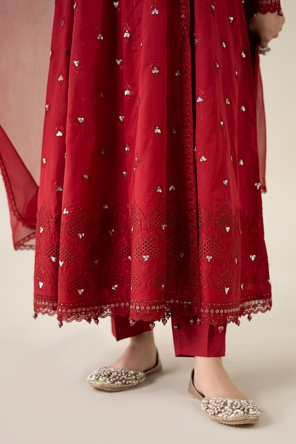 Maria B | Luxury Pret 25 | DW-EA25-61 -  Maria B Ladies Clothes - Original Designer Dress - House of Maryam