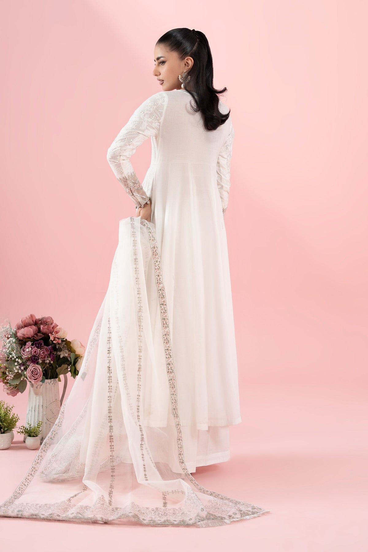 Maria B | Luxury Pret 25 | DW-EA25-65 -  Maria B Ladies Clothes - Original Designer Dress - House of Maryam