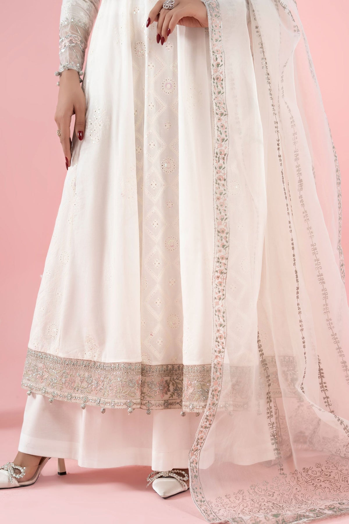 Maria B | Luxury Pret 25 | DW-EA25-65 -  Maria B Ladies Clothes - Original Designer Dress - House of Maryam