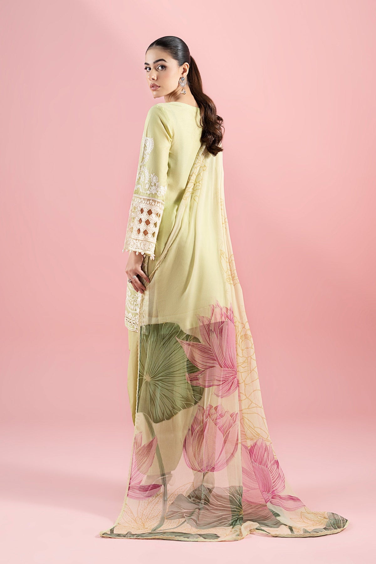 Maria B | Luxury Pret 25 | DW-EA25-66 -  Maria B Ladies Clothes - Original Designer Dress - House of Maryam