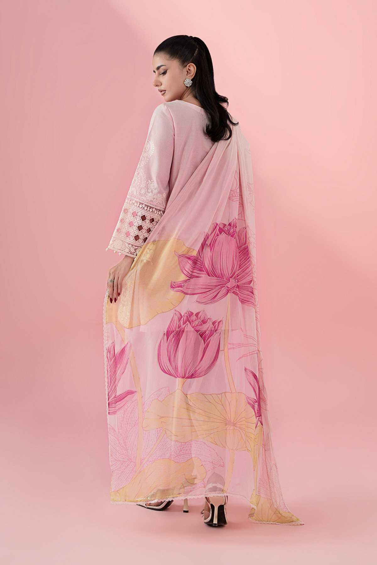 Maria B | Luxury Pret 25 | DW-EA25-66 -  Maria B Ladies Clothes - Original Designer Dress - House of Maryam