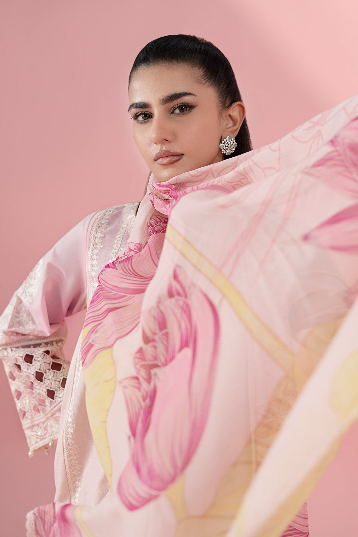 Maria B | Luxury Pret 25 | DW-EA25-66 -  Maria B Ladies Clothes - Original Designer Dress - House of Maryam