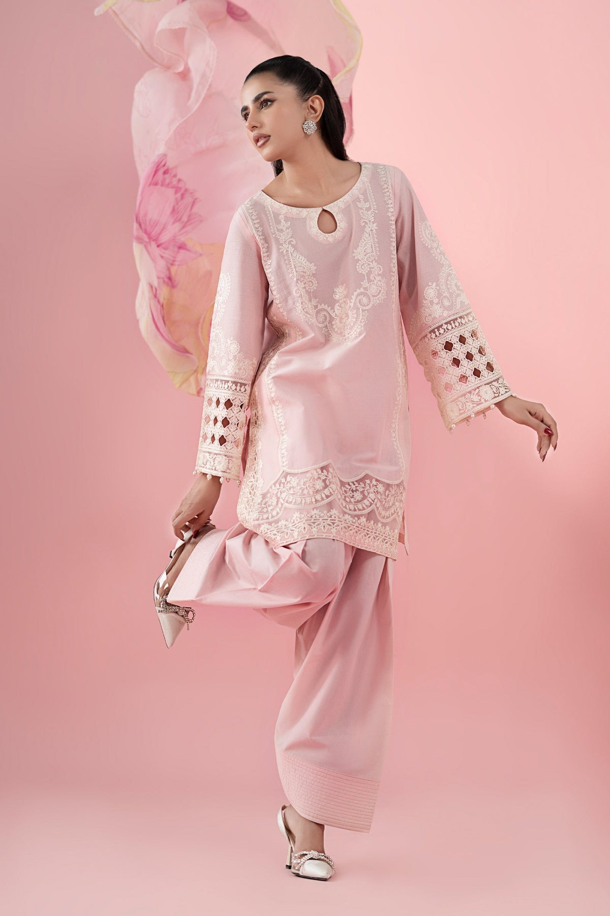 Maria B | Luxury Pret 25 | DW-EA25-66 -  Maria B Ladies Clothes - Original Designer Dress - House of Maryam