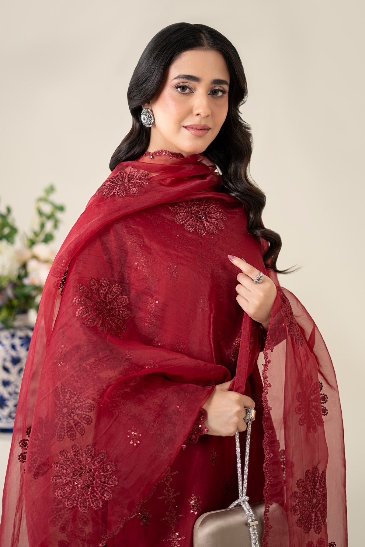 Maria B | Luxury Pret 25 | DW-EA25-68 -  Maria B Ladies Clothes - Original Designer Dress - House of Maryam