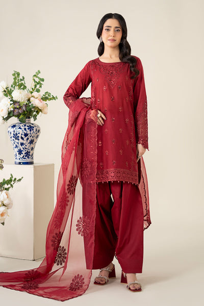 Maria B | Luxury Pret 25 | DW-EA25-68 -  Maria B Ladies Clothes - Original Designer Dress - House of Maryam