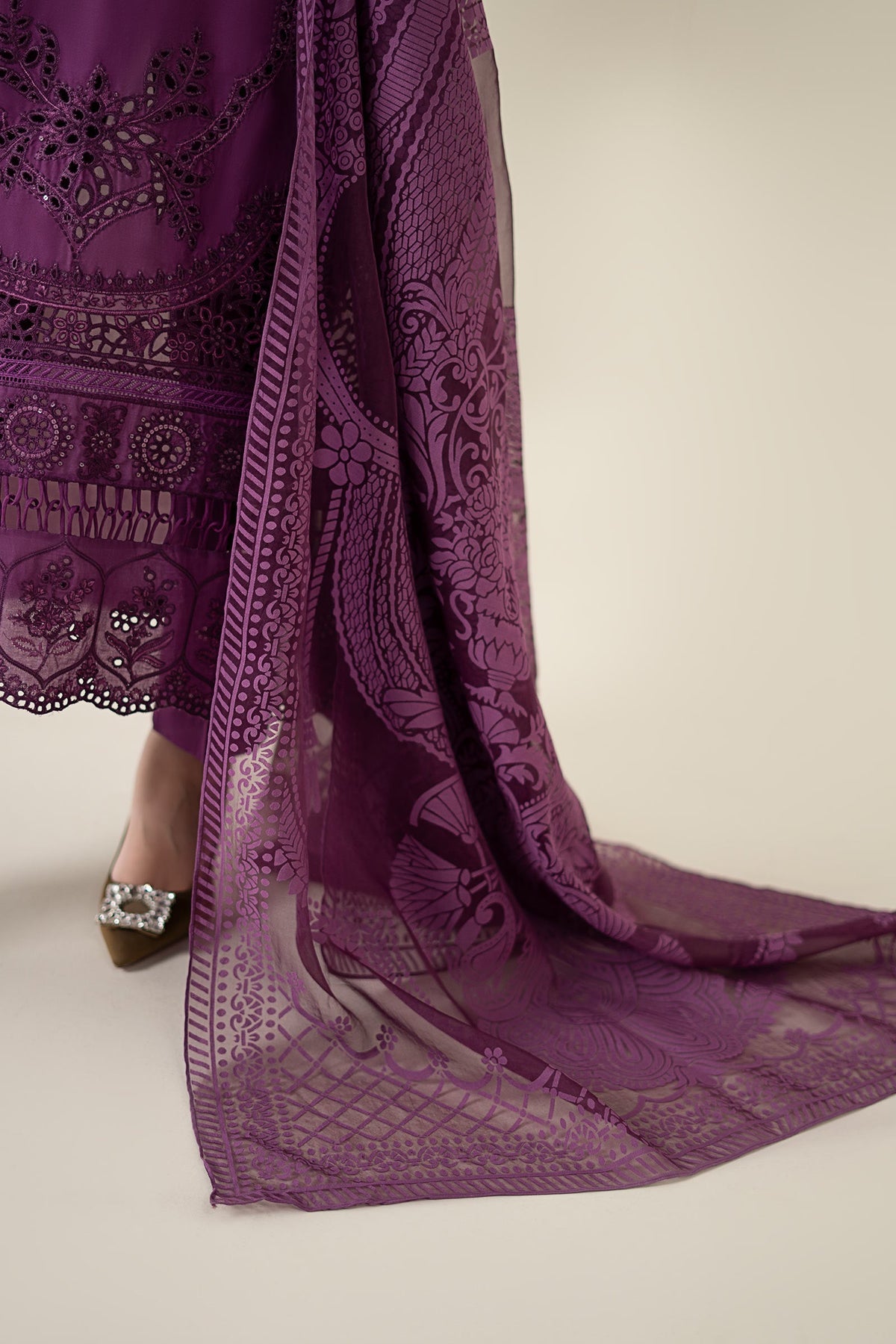 Maria B | Luxury Pret 25 | DW-EA25-74 -  Maria B Ladies Clothes - Original Designer Dress - House of Maryam