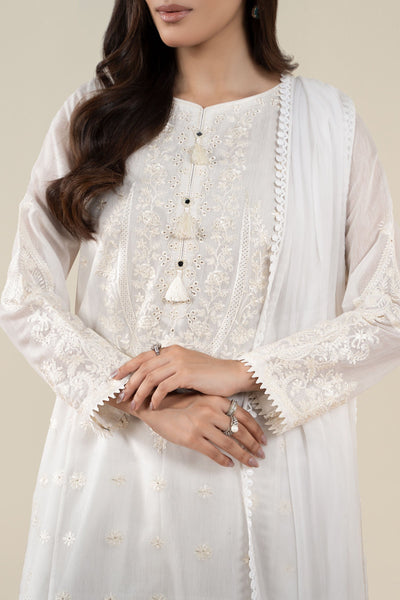 Maria B | Pre Fall 25 | Paper Cotton Suit 07 -  Maria B Ladies Clothes - Original Designer Dress - House of Maryam