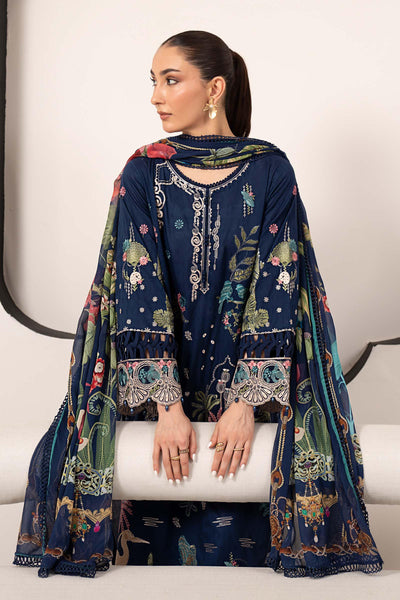 Maria B | Luxury Pret Pre Fall | DW-EA26-11-Blue