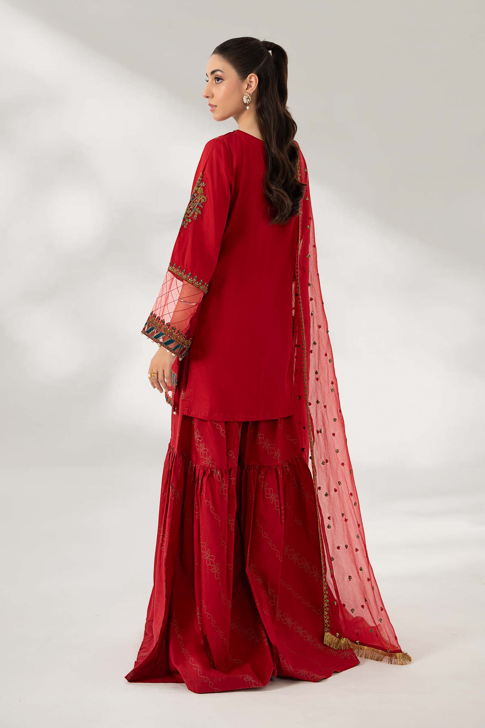 Maira B | Ready to Wear | DW-EF22-01R1 -  Maria B Luxury Pret -  House of Maryam