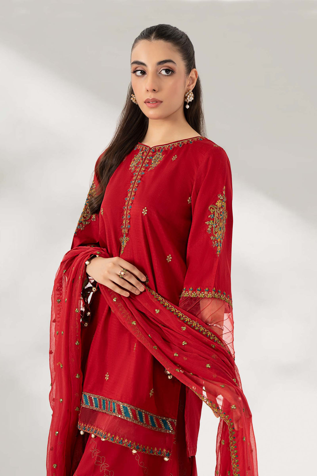 Maira B | Ready to Wear | DW-EF22-01R1 -  Maria B Luxury Pret -  House of Maryam
