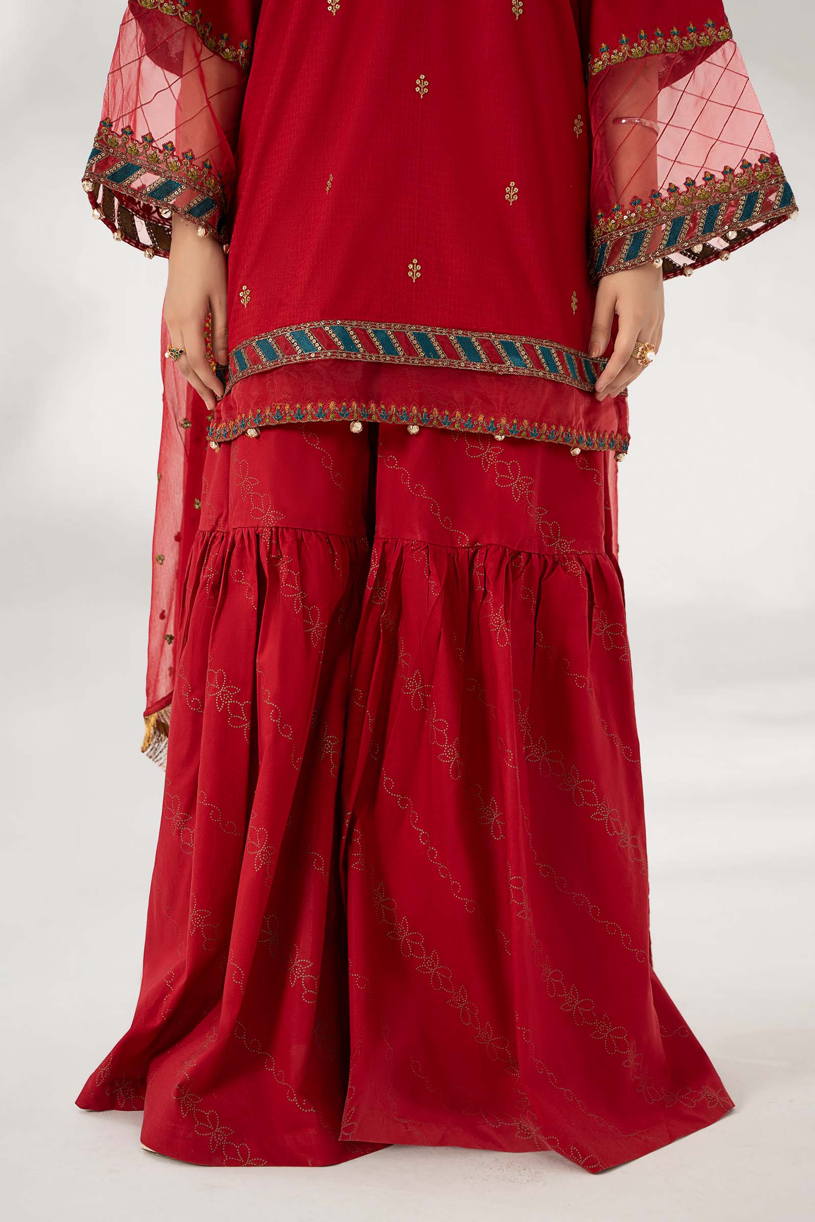 Maira B | Ready to Wear | DW-EF22-01R1 -  Maria B Luxury Pret -  House of Maryam