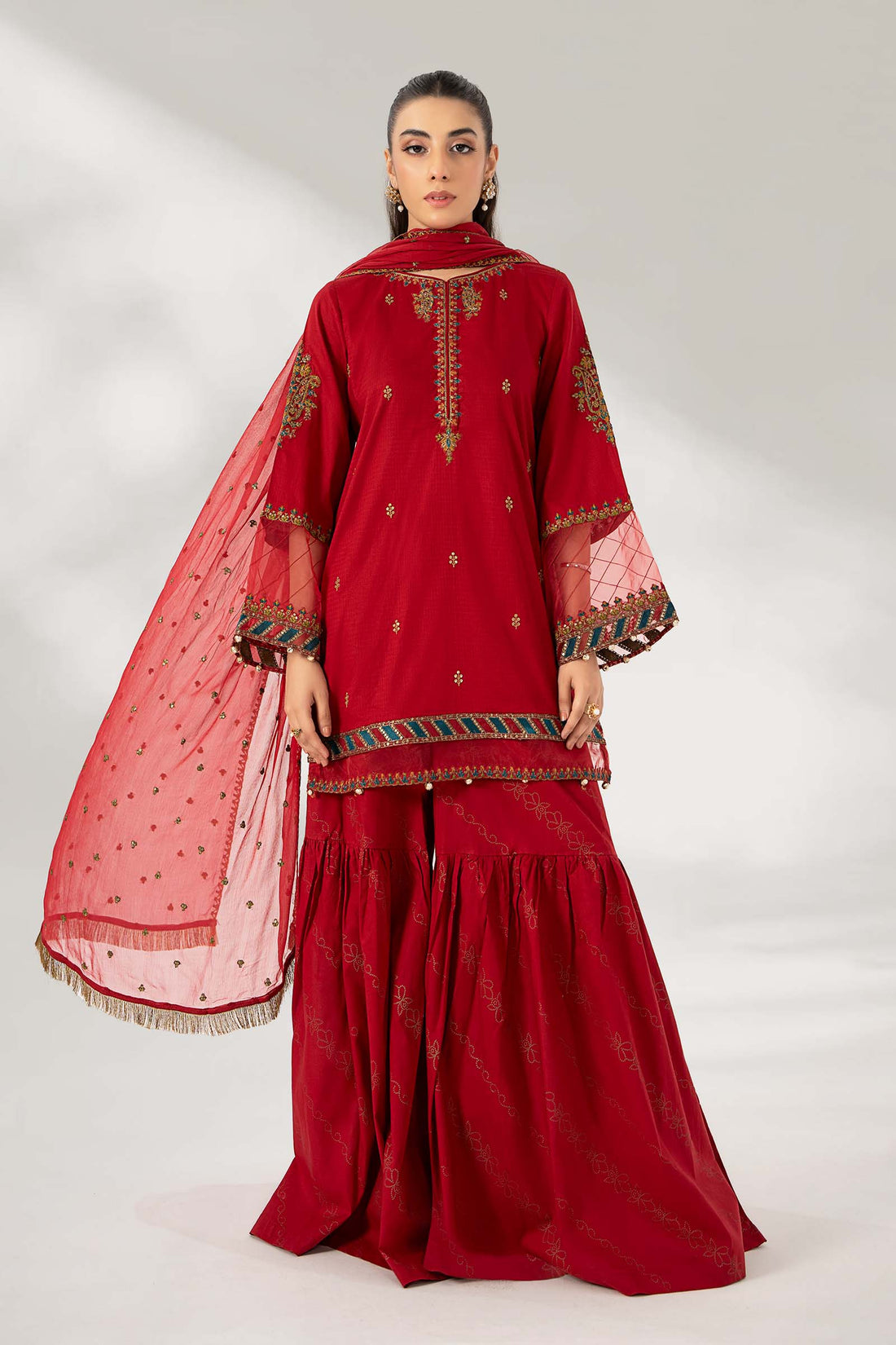 Maira B | Ready to Wear | DW-EF22-01R1 -  Maria B Luxury Pret -  House of Maryam