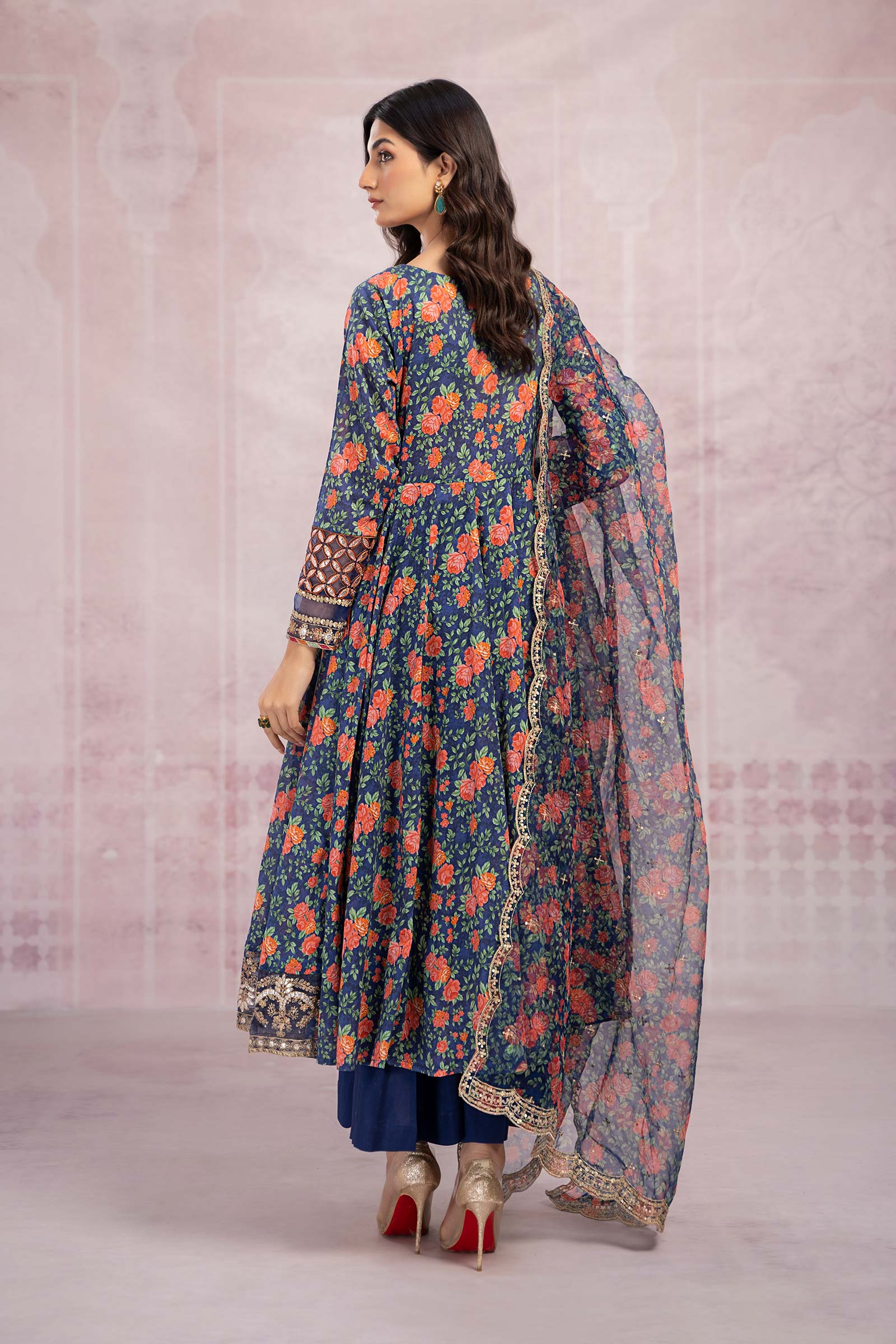Maira B | Ready to Wear | DW-EF23-47R1 -  Maria B Luxury Pret -  House of Maryam