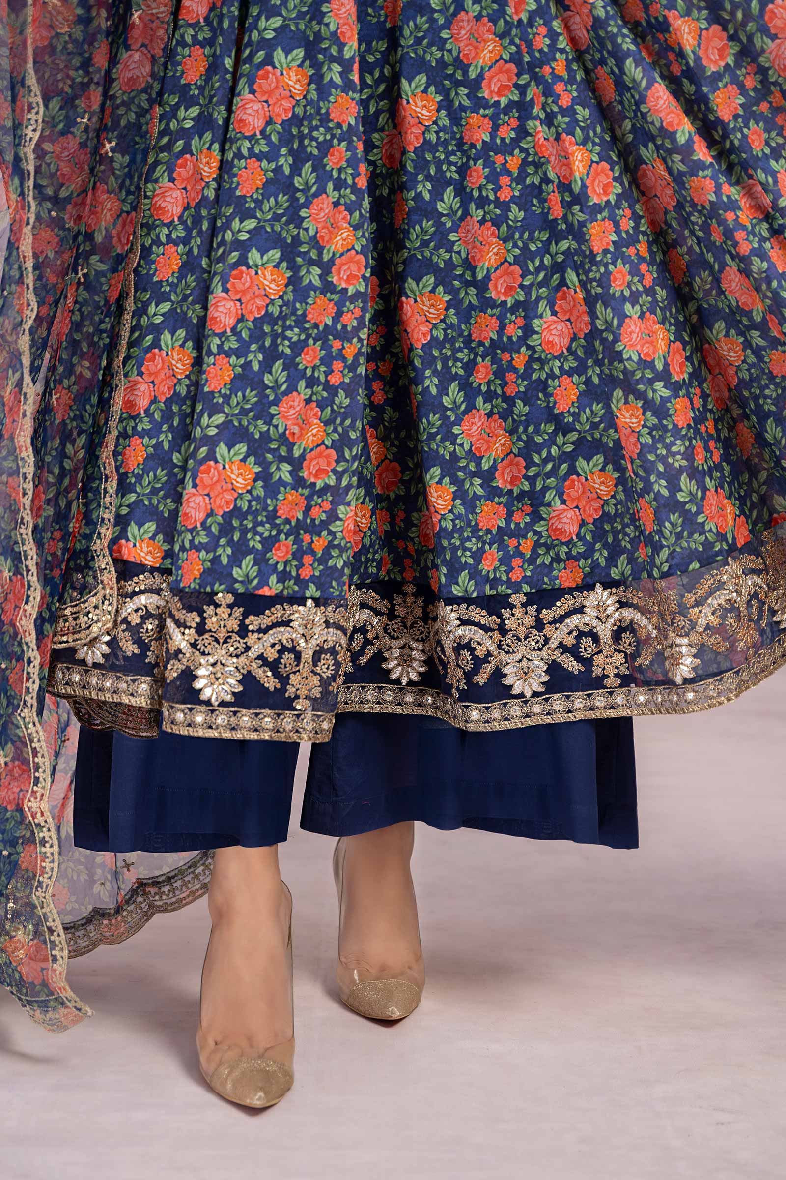 Maira B | Ready to Wear | DW-EF23-47R1 -  Maria B Luxury Pret -  House of Maryam