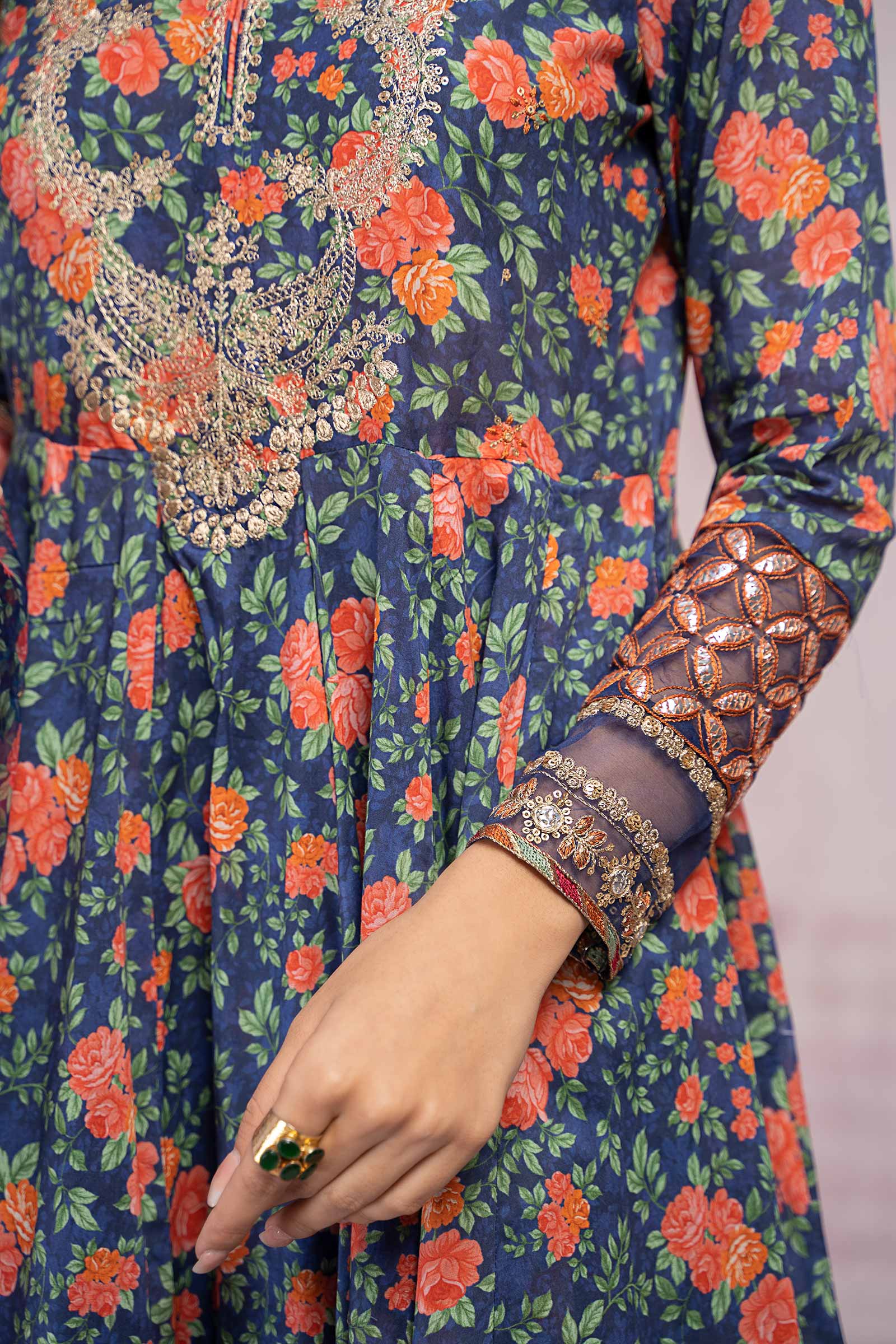 Maira B | Ready to Wear | DW-EF23-47R1 -  Maria B Luxury Pret -  House of Maryam
