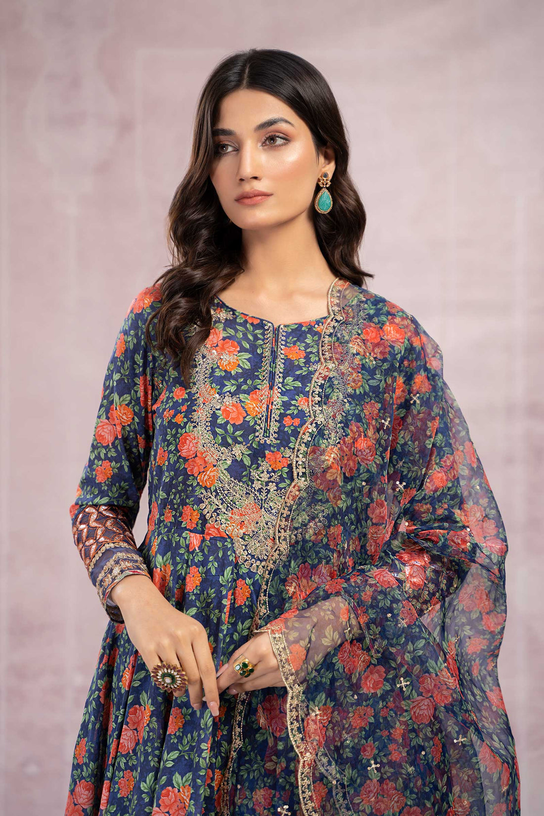 Maira B | Ready to Wear | DW-EF23-47R1 -  Maria B Luxury Pret -  House of Maryam