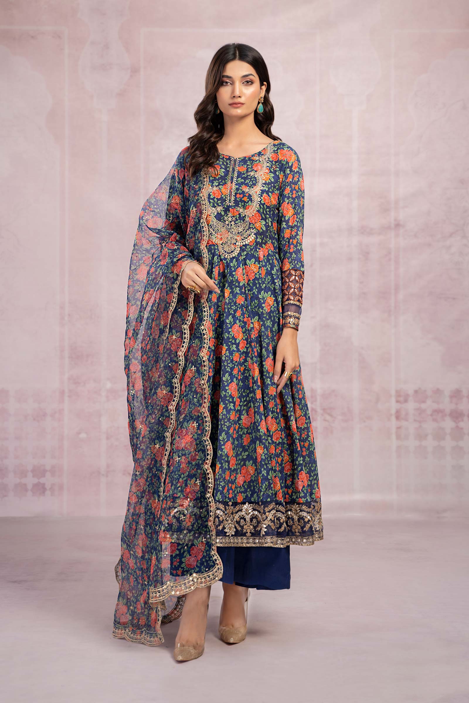 Maira B | Ready to Wear | DW-EF23-47R1 -  Maria B Luxury Pret -  House of Maryam