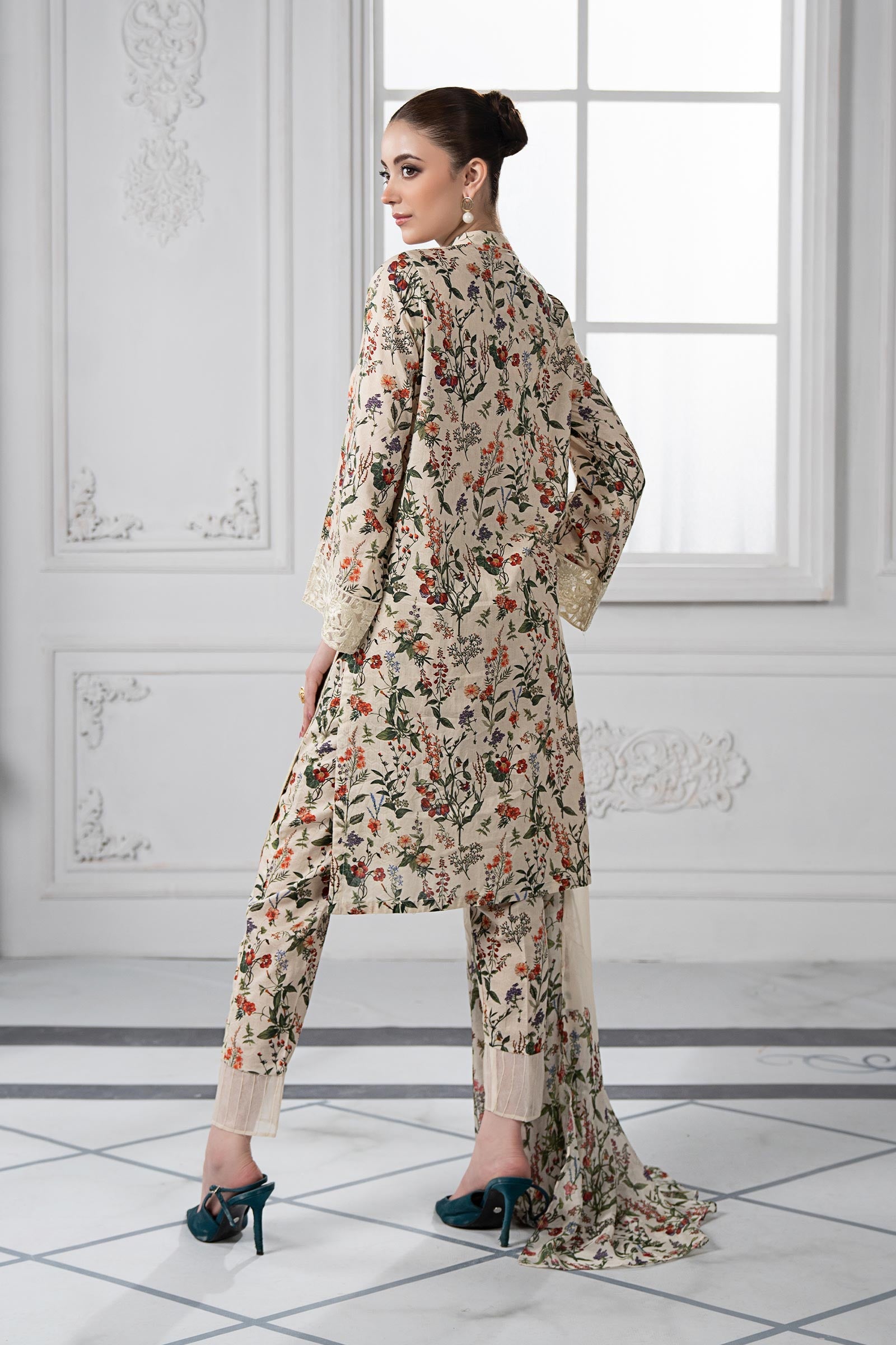 Maira B | Ready to Wear | DW-EF23-71R1 -  Maria B Luxury Pret -  House of Maryam