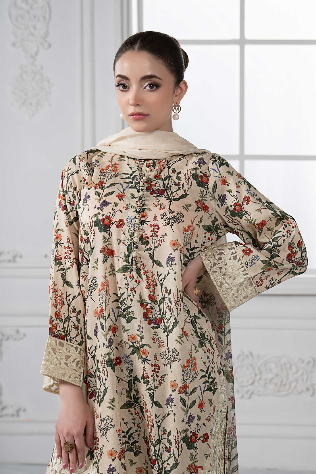 Maira B | Ready to Wear | DW-EF23-71R1 -  Maria B Luxury Pret -  House of Maryam