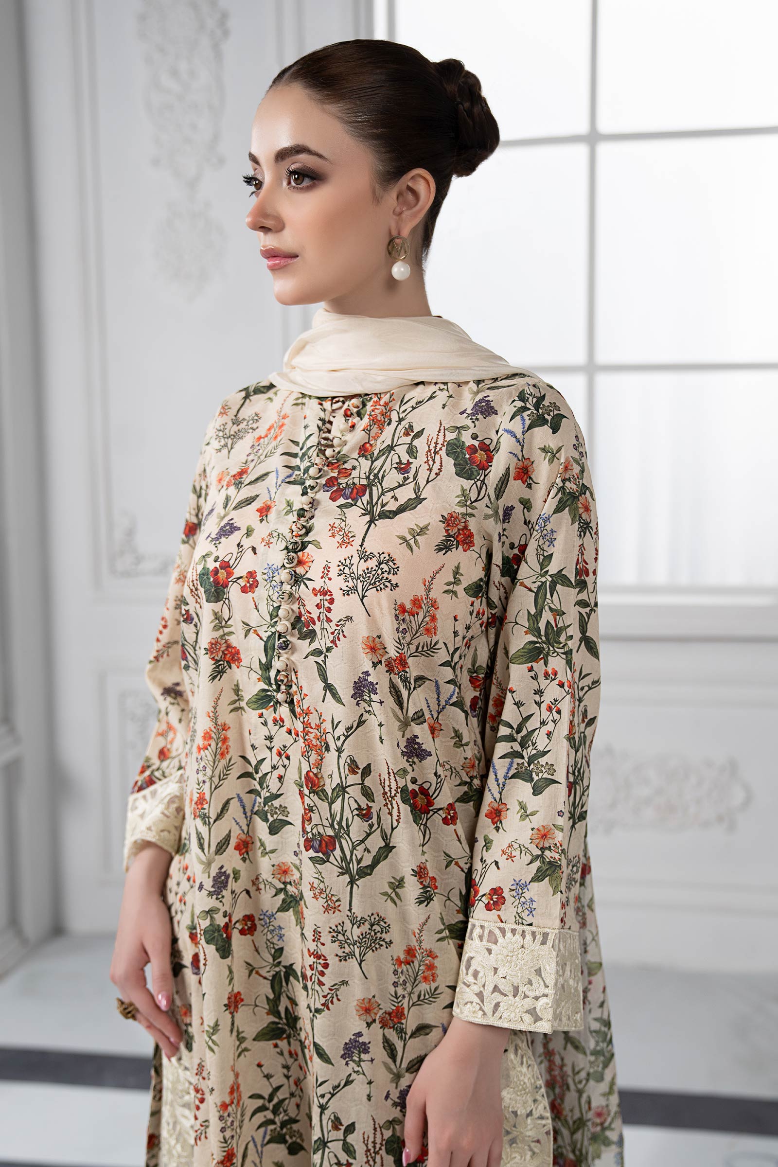 Maira B | Ready to Wear | DW-EF23-71R1 -  Maria B Luxury Pret -  House of Maryam