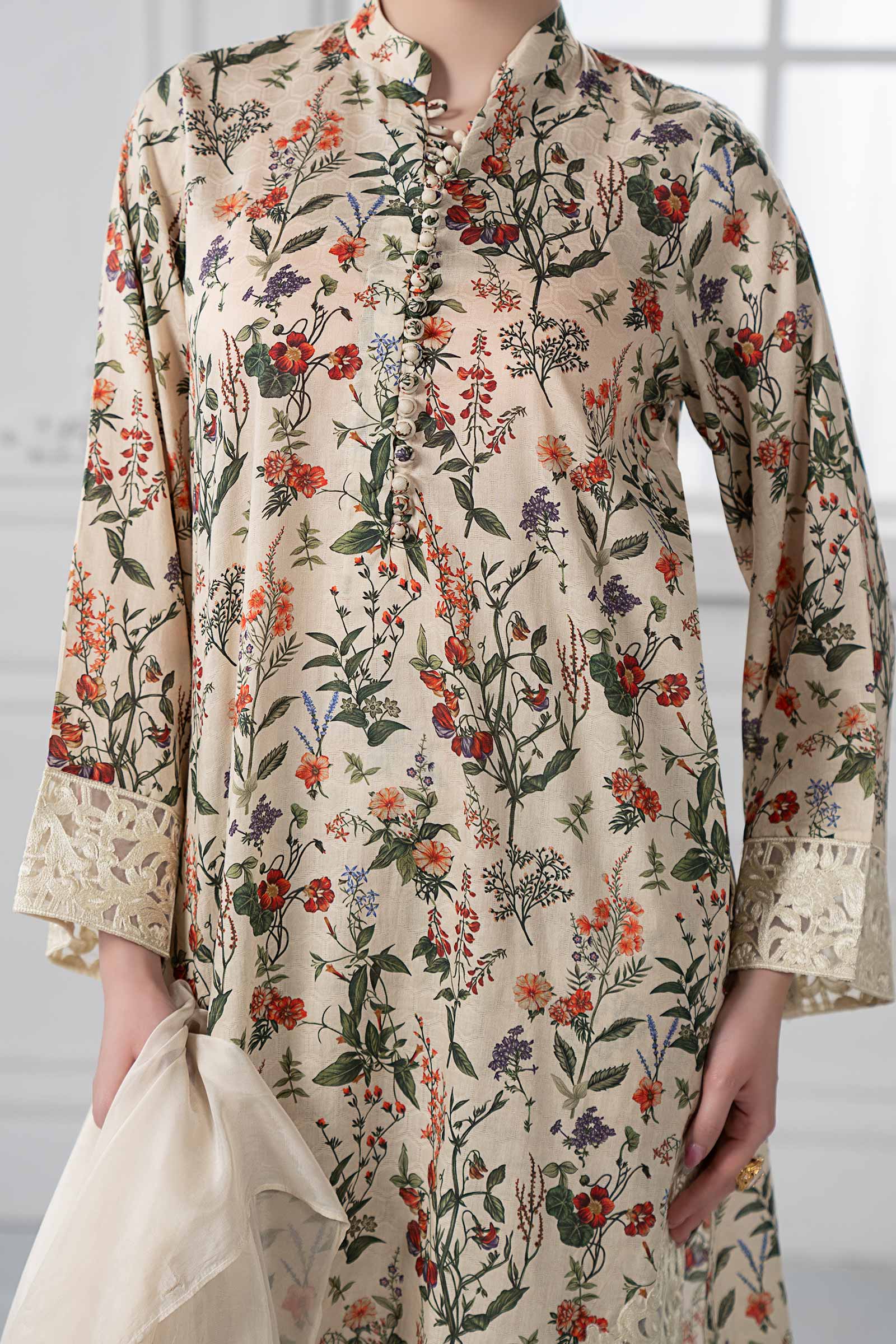 Maira B | Ready to Wear | DW-EF23-71R1 -  Maria B Luxury Pret -  House of Maryam
