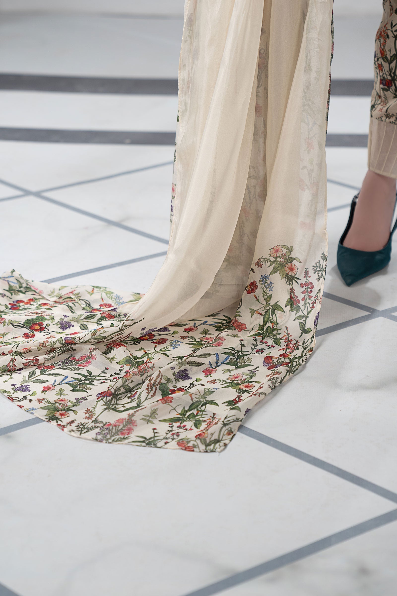 Maira B | Ready to Wear | DW-EF23-71R1 -  Maria B Luxury Pret -  House of Maryam