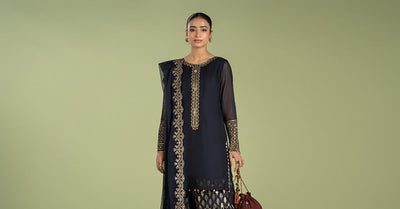Maria B | Casual Pret 2024 | DW-EF24-104 -  Maria B Casuals - Original Designer Dress - House of Maryam