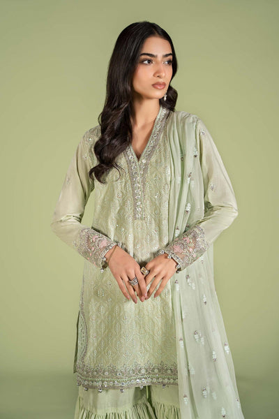 Maria B | Casual Pret 2024 | DW-EF24-11 -  Maria B Casuals - Original Designer Dress - House of Maryam