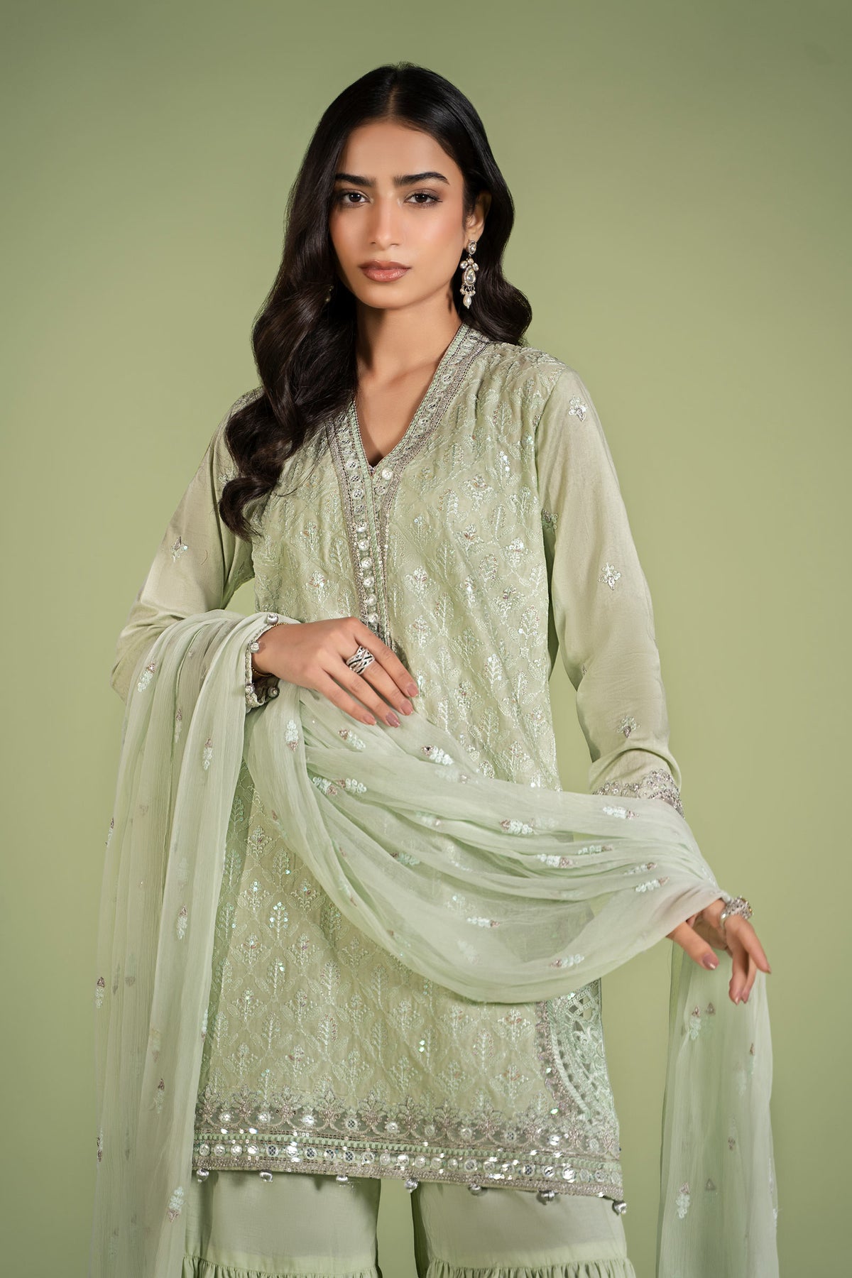 Maria B | Casual Pret 2024 | DW-EF24-11 -  Maria B Casuals - Original Designer Dress - House of Maryam