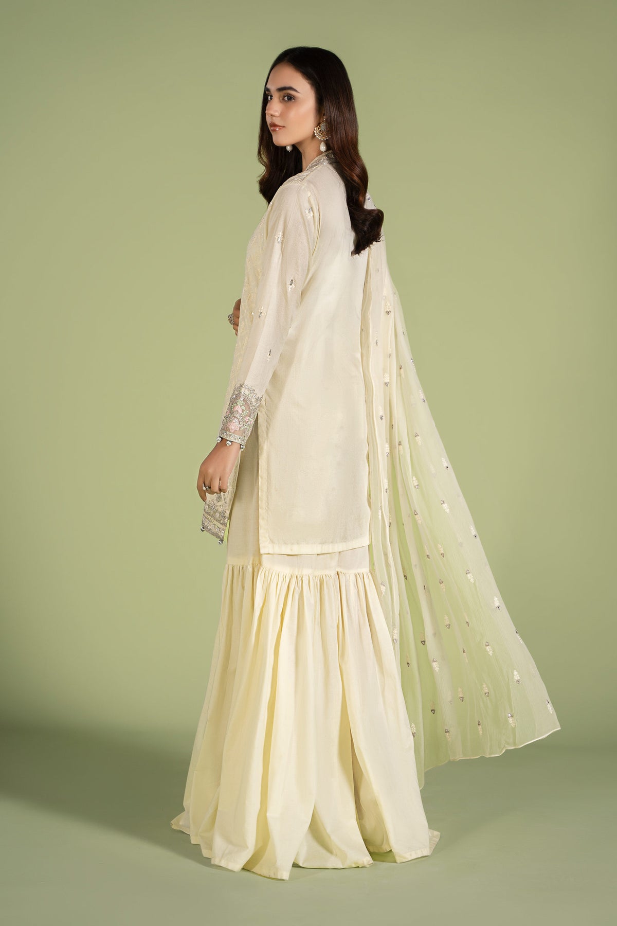 Maria B | Casual Pret 2024 | DW-EF24-11 -  Maria B Casuals - Original Designer Dress - House of Maryam