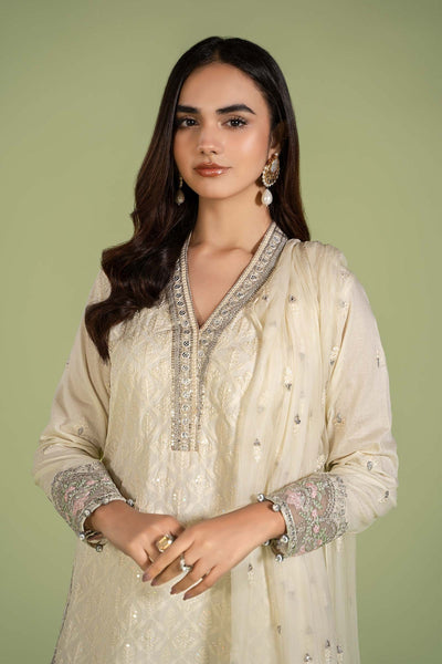 Maria B | Casual Pret 2024 | DW-EF24-11 -  Maria B Casuals - Original Designer Dress - House of Maryam