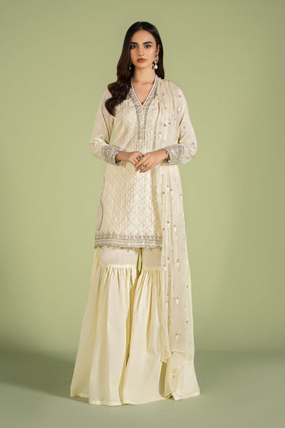 Maria B | Casual Pret 2024 | DW-EF24-11 -  Maria B Casuals - Original Designer Dress - House of Maryam