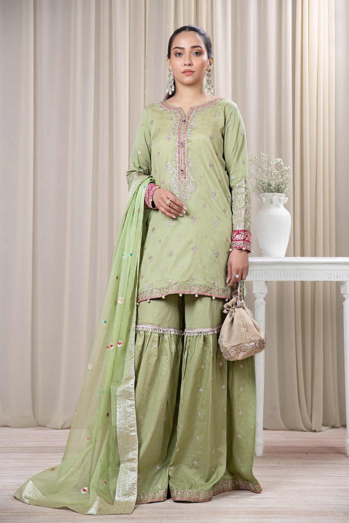 Maria B | Casual Pret 2024 | DW-EF24-23 -  Maria B Casuals - Original Designer Dress - House of Maryam
