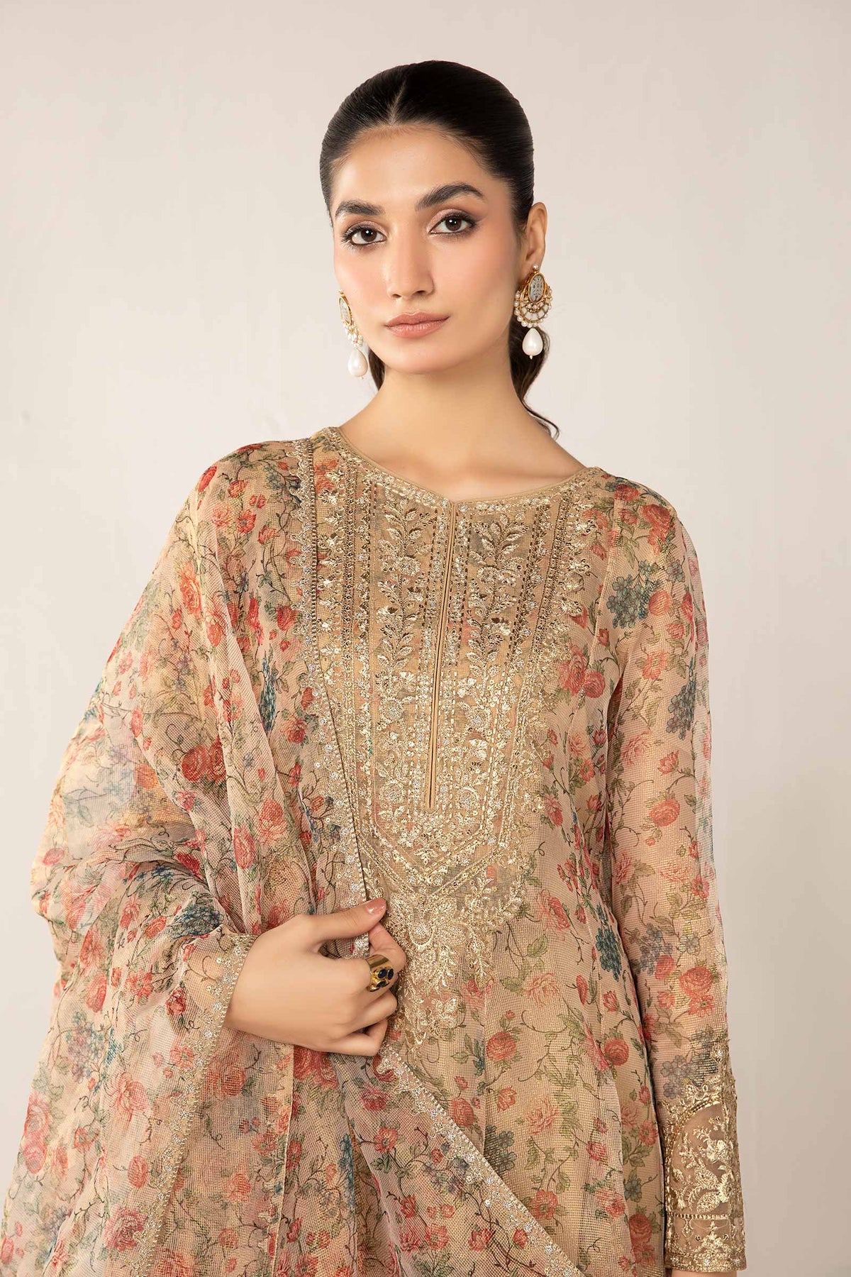 Maria B | Casual Pret 2024 | DW-EF24-65 -  Maria B Casuals - Original Designer Dress - House of Maryam