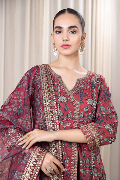 Maria B | Casual Pret 2024 | DW-EF24-42 -  Maria B Casuals - Original Designer Dress - House of Maryam