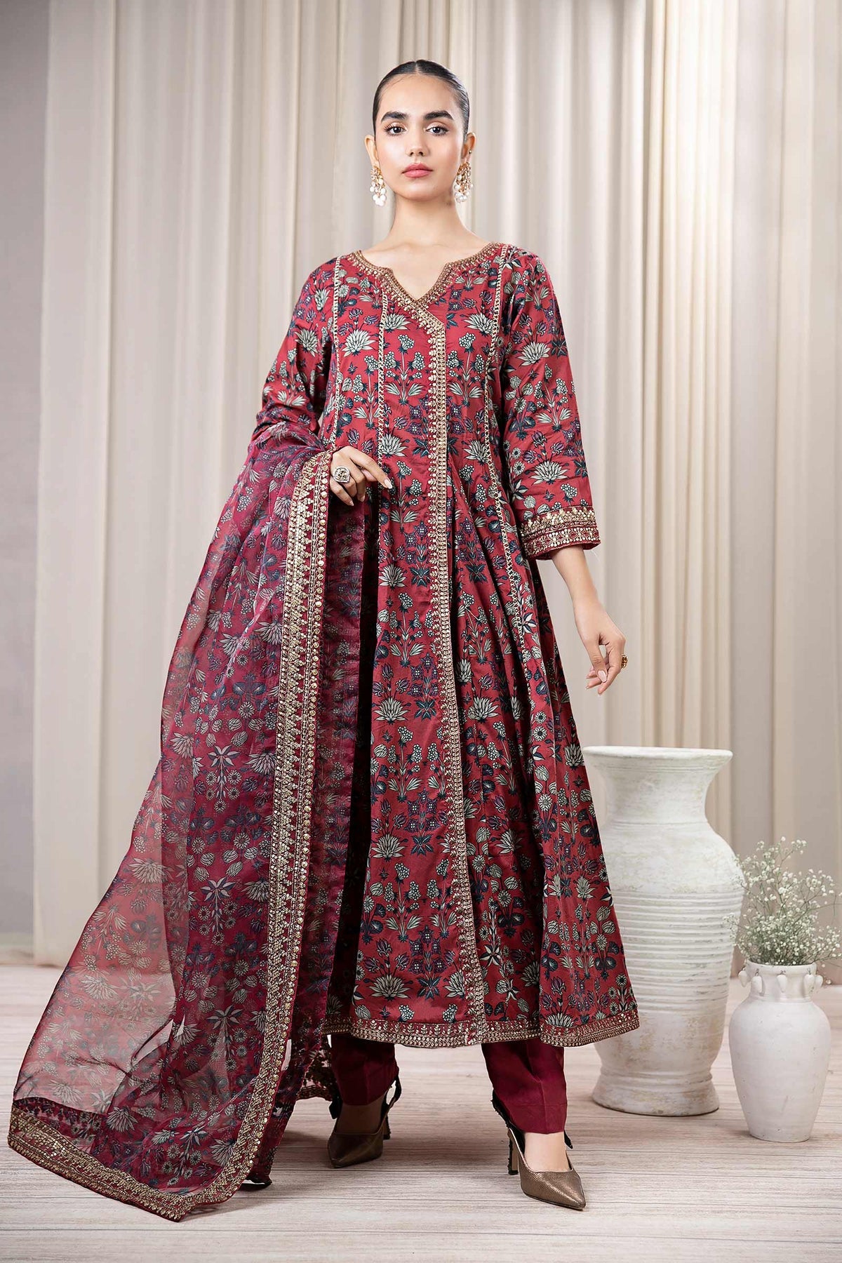 Maria B | Casual Pret 2024 | DW-EF24-42 -  Maria B Casuals - Original Designer Dress - House of Maryam