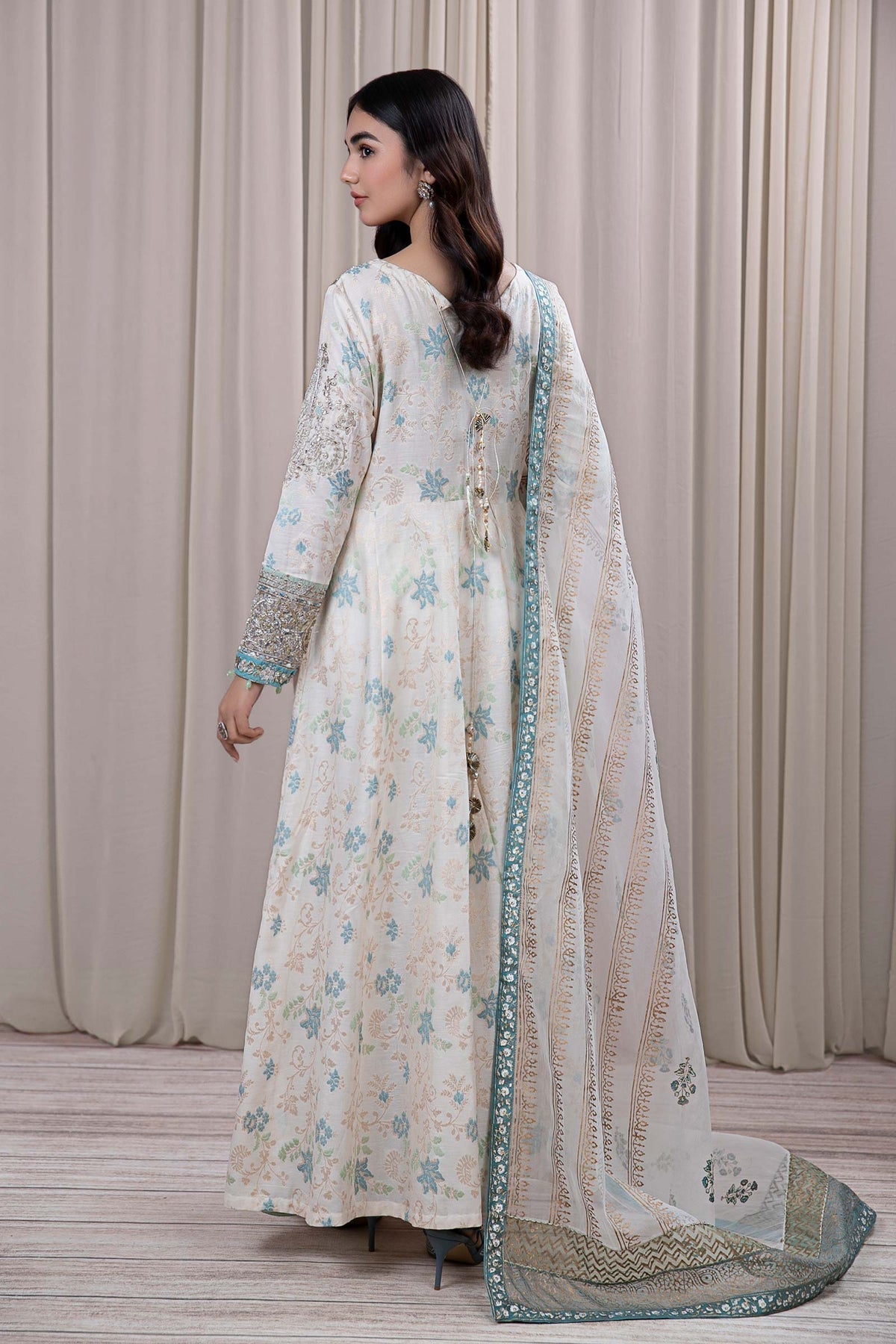 Maria B | Casual Pret 2024 | DW-EF24-56 -  Maria B Casuals - Original Designer Dress - House of Maryam
