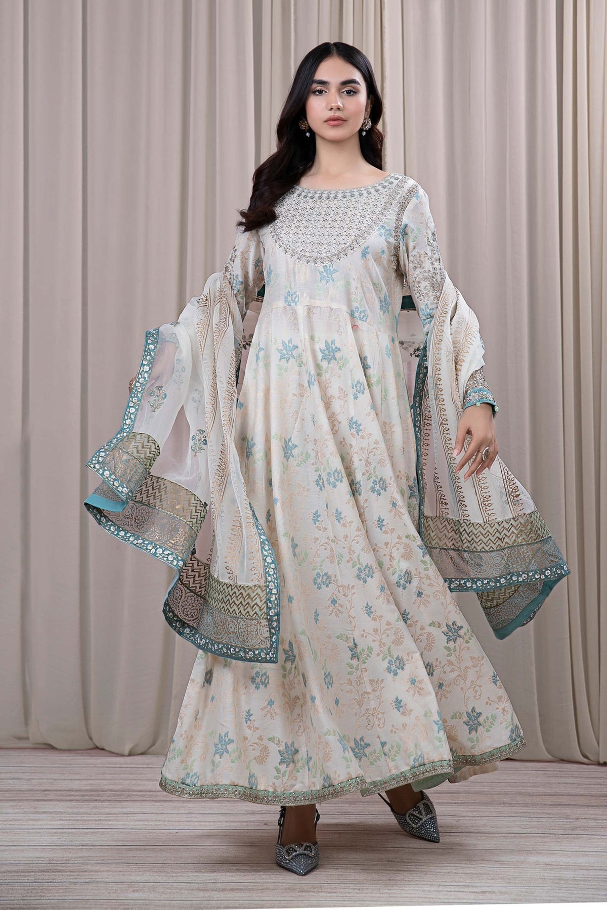 Maria B | Casual Pret 2024 | DW-EF24-56 -  Maria B Casuals - Original Designer Dress - House of Maryam