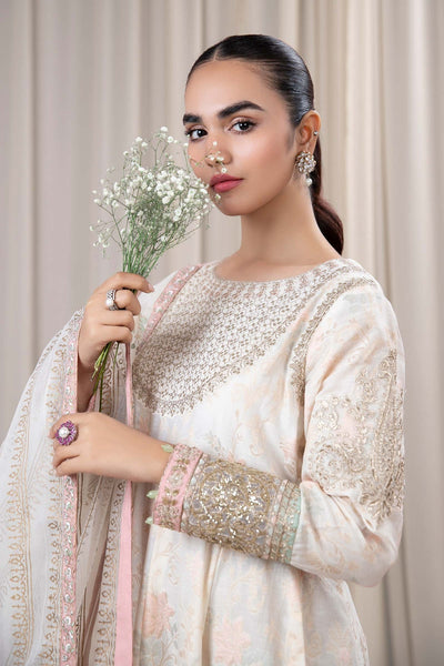 Maria B | Casual Pret 2024 | DW-EF24-56A -  Maria B Casuals - Original Designer Dress - House of Maryam