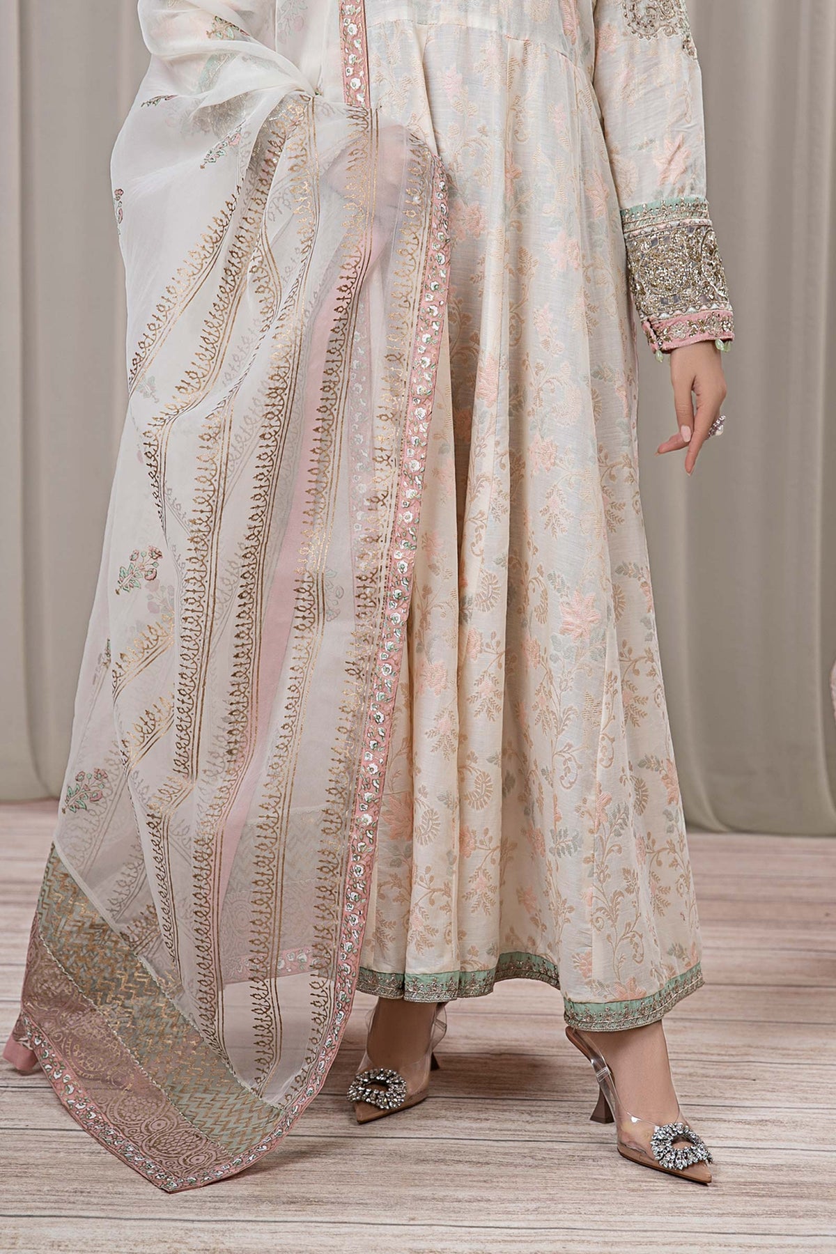 Maria B | Casual Pret 2024 | DW-EF24-56A -  Maria B Casuals - Original Designer Dress - House of Maryam