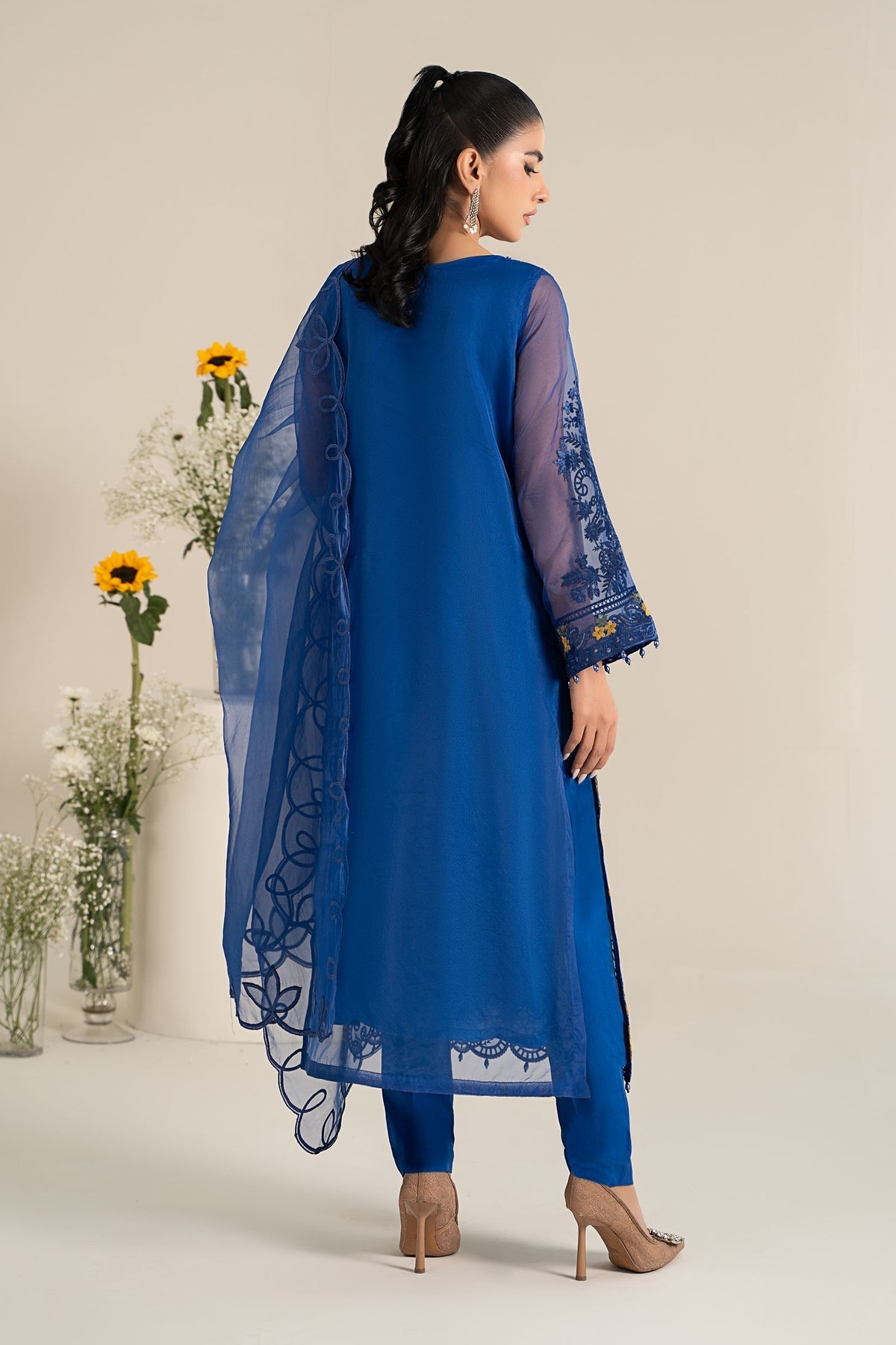 Maria B | Casual Pret 25 | DW-EF25-02 -  Maria B Ladies Clothes - Original Designer Dress - House of Maryam