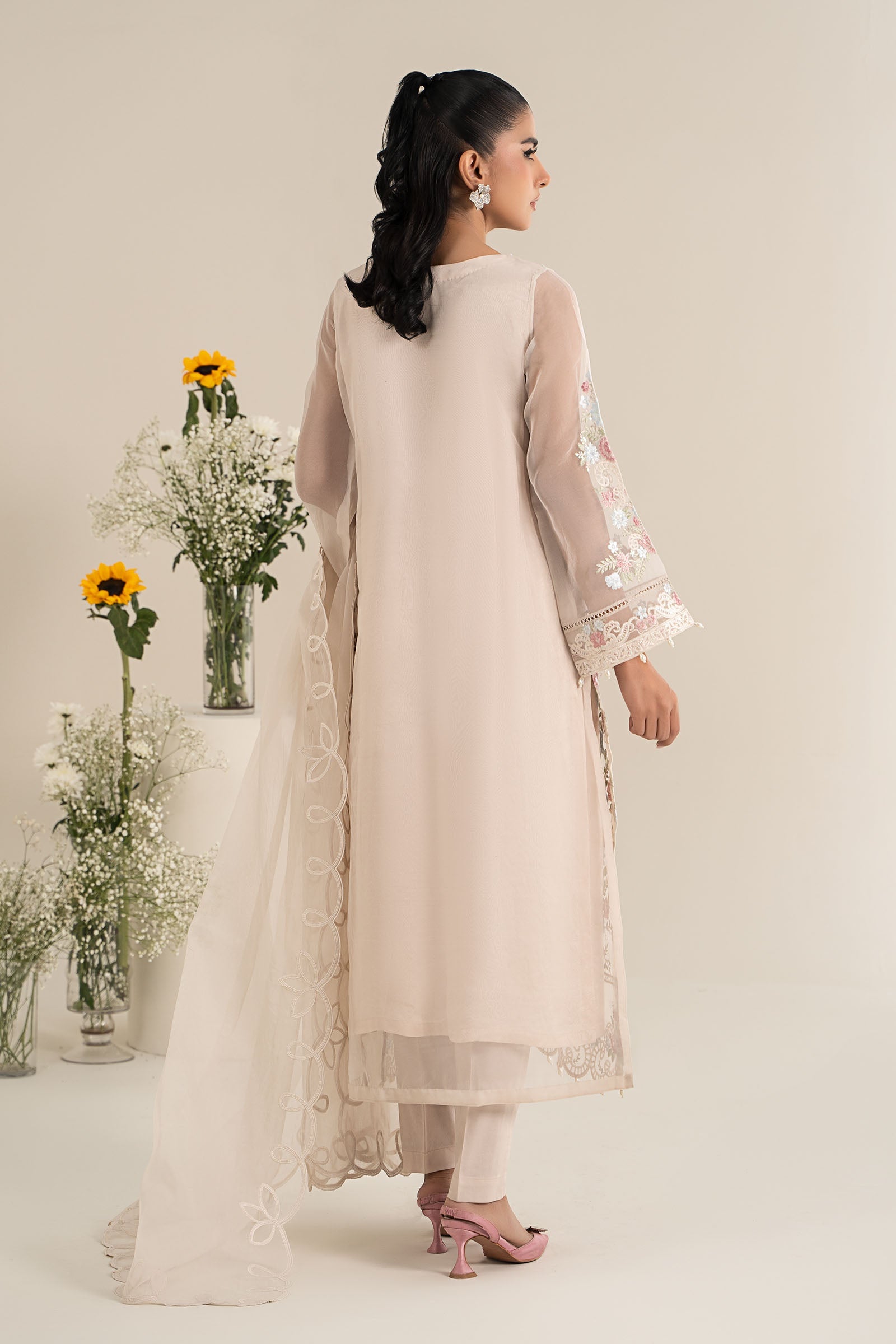 Maira B | Ready to Wear | DW-EF25-02 -  Maria B Luxury Pret -  House of Maryam