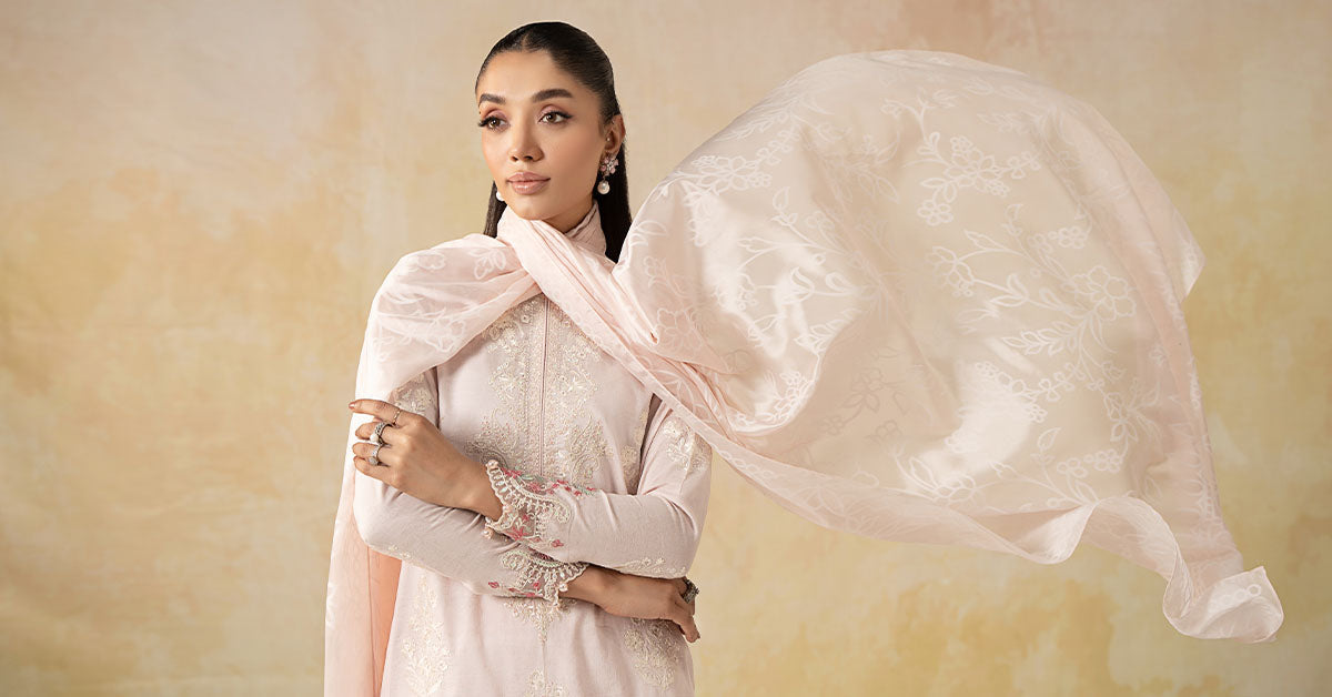 Maira B | Ready to Wear | DW-EF25-03 -  Maria B Luxury Pret -  House of Maryam