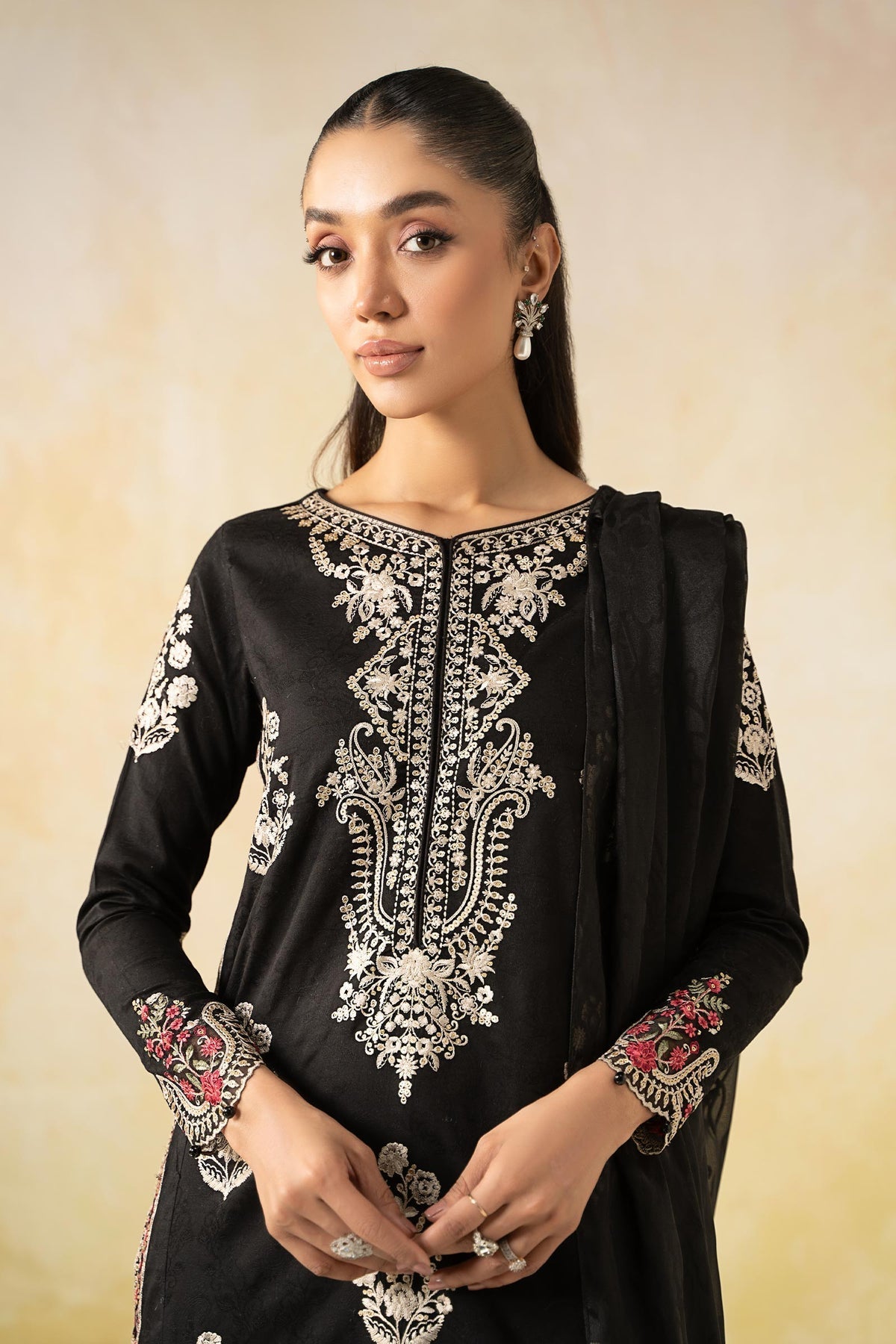 Maria B | Formal Wears | DW-EF25-03 -  Maria B Ladies Clothes - Original Designer Dress - House of Maryam