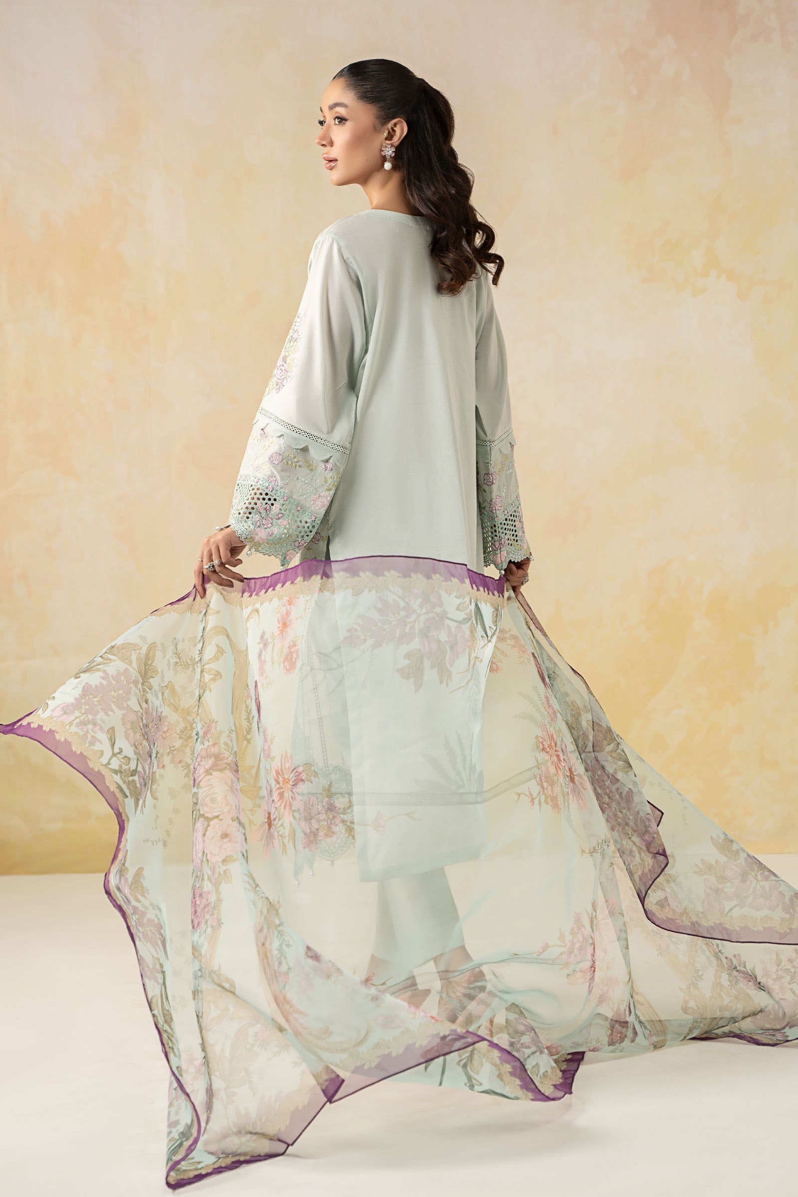 Maira B | Ready to Wear | DW-EF25-04 -  Maria B Luxury Pret -  House of Maryam