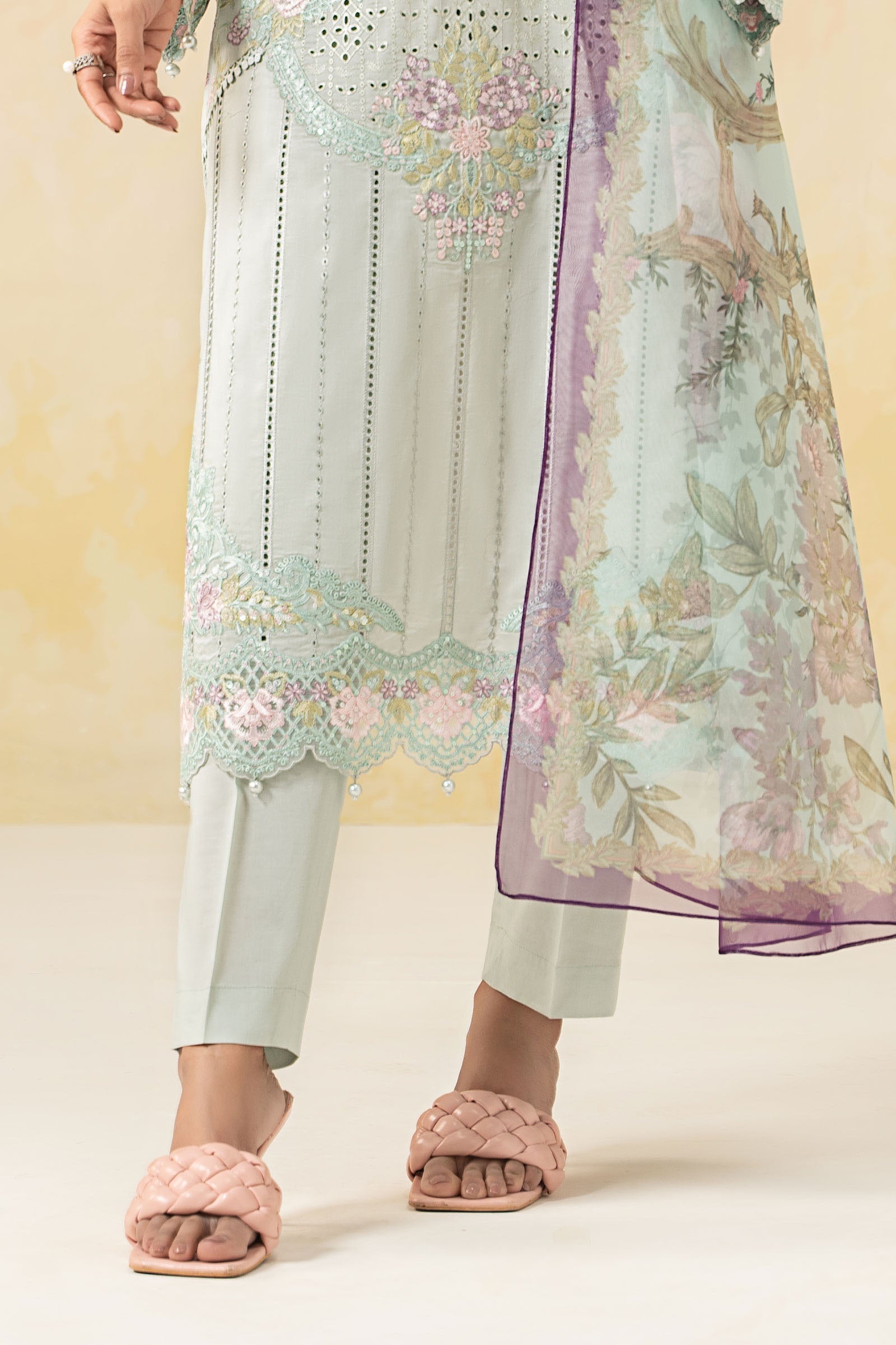 Maira B | Ready to Wear | DW-EF25-04 -  Maria B Luxury Pret -  House of Maryam