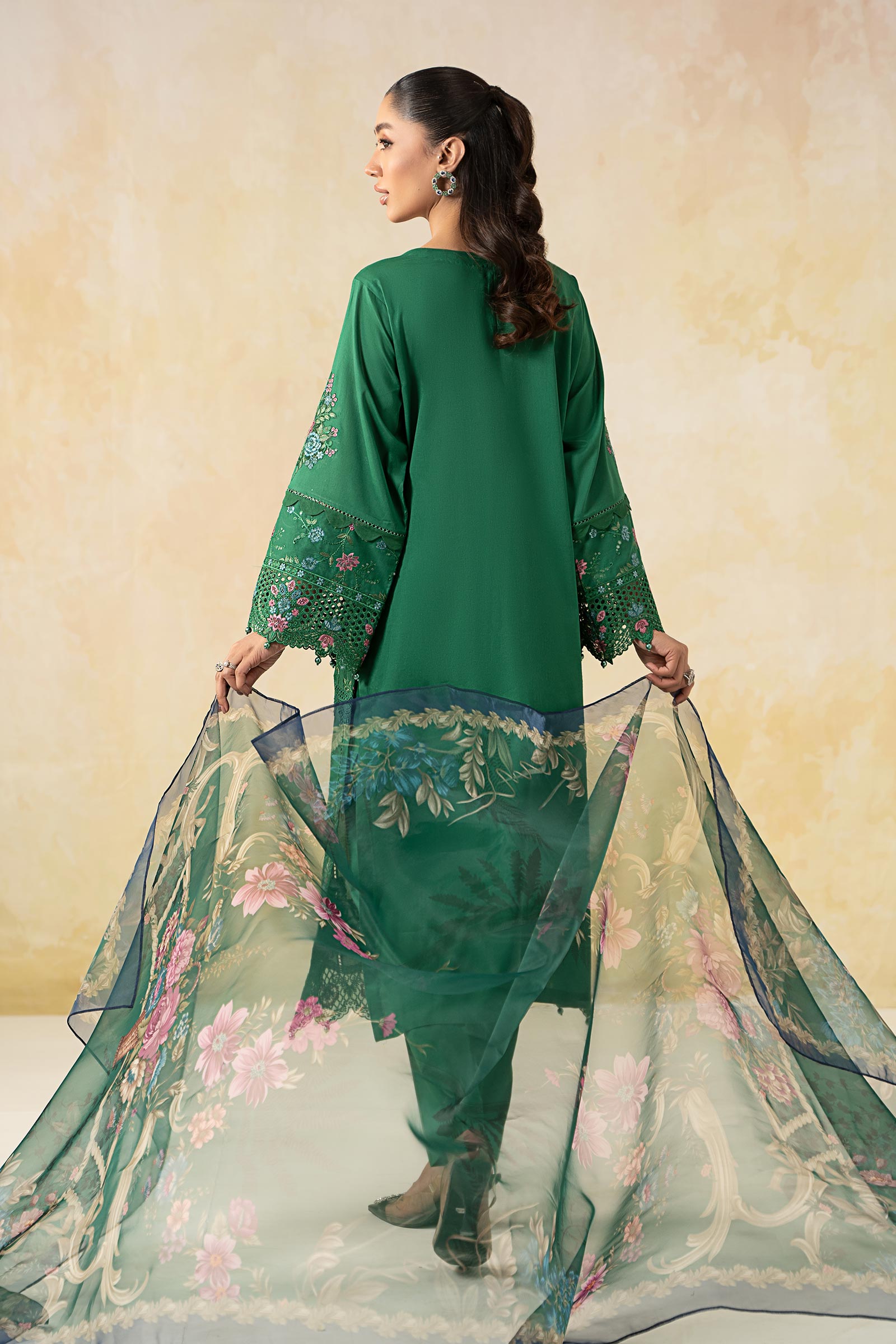 Maira B | Ready to Wear | DW-EF25-04 -  Maria B Luxury Pret -  House of Maryam